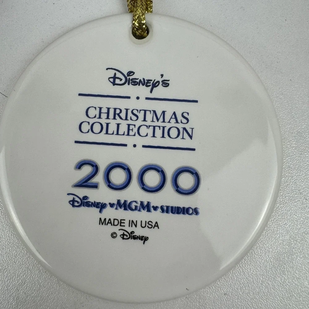 Disney MGM‎ Studios 2000 Mickey Mouse Christmas Collection Ornament On With Show